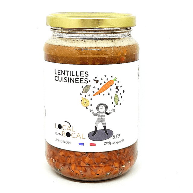 Lentilles cuisinées x1 