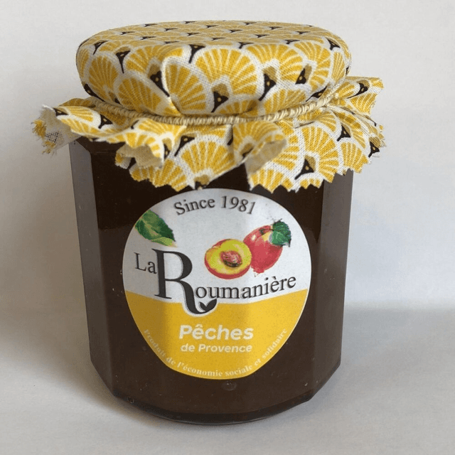 Confiture de Pêche x1 - La Roumanière